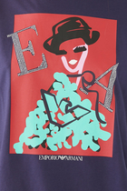 Lady Logo Printed T-Shirt